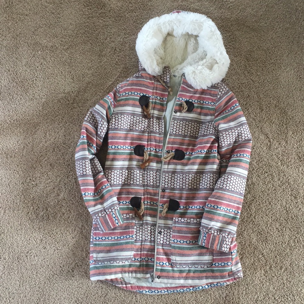 🏄🏻‍♀️ROXY TRIBAL PRINT COAT🏄🏻‍♀️